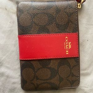 Coach wallet .